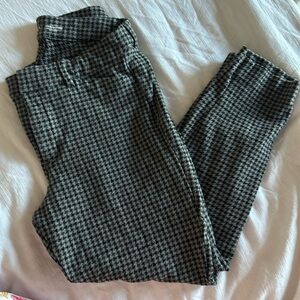 Old Navy Pixie Skinny high-rise Houndstooth pants